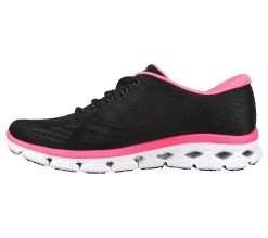 Skechers Glide-Step Flex - Sheer Virtue -Shoe Style Shop 104309 BKHP D
