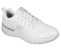 Skechers Work Relaxed Fit: Marsing - Gmina SR 11 Skechers Work Relaxed Fit: Marsing - Gmina SR -Shoe Style Shop 108010EC WHT E