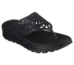 Skechers Foamies: Footsteps - She's Cute -Shoe Style Shop 111096 BBK F