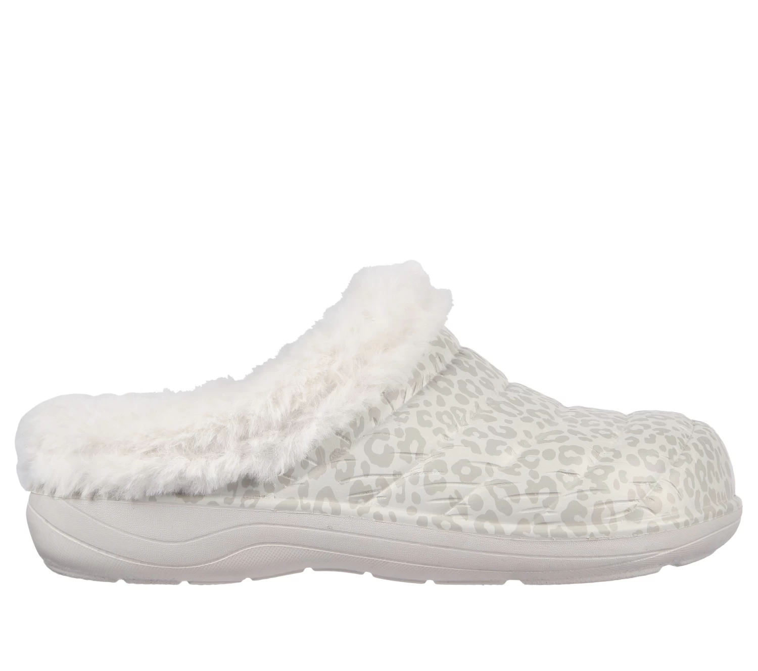 Skechers Foamies: Cozy Camper Lined - Snow Leopard 3 Skechers Foamies: Cozy Camper Lined - Snow Leopard