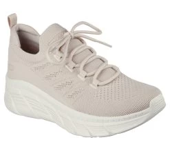 Skechers Bobs Sport B Flex Hi - Leveled Ground -Shoe Style Shop 117384 NAT F