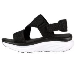 Skechers Relaxed Fit: D'Lux Walker - Kind Mind -Shoe Style Shop 119302 BKW E