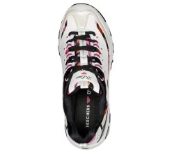 Skechers DVF: D'Lites - Red Slip -Shoe Style Shop 149679 WBPK C