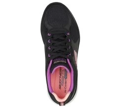 Skechers Relaxed Fit: D'Lux Fitness - Perfect Timing -Shoe Style Shop 149836 BKMT C