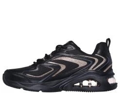 Skechers Tres-Air - Shimm-Airy -Shoe Style Shop 177422 BKRG D