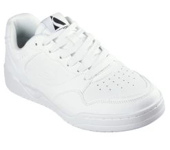 Skechers Koopa Court - Volley Low Varsity -Shoe Style Shop 183240 WHT E