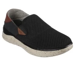Skechers Relaxed Fit: Glassell - Coima -Shoe Style Shop 204620 BLK E