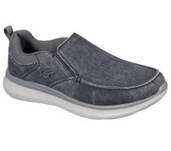 Skechers Delson 2.0 - Larwin -Shoe Style Shop 210025 BLU F