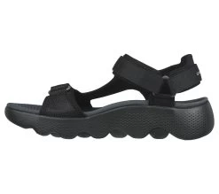Skechers GO WALK Massage Fit Sandal -Shoe Style Shop 229092 BKGY D