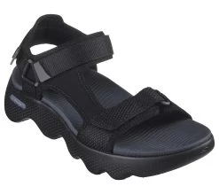 Skechers GO WALK Massage Fit Sandal -Shoe Style Shop 229092 BKGY E