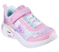 Skechers S-Lights: Unicorn Dreams - Wishful Magic -Shoe Style Shop 302299 PKTQ E