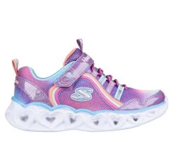 Skechers S Lights: Heart Lights - Rainbow Lux