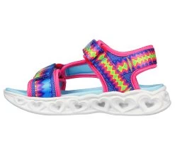 Skechers Heart Lights Sandal - Miss Vibrant -Shoe Style Shop 302675 MLT D