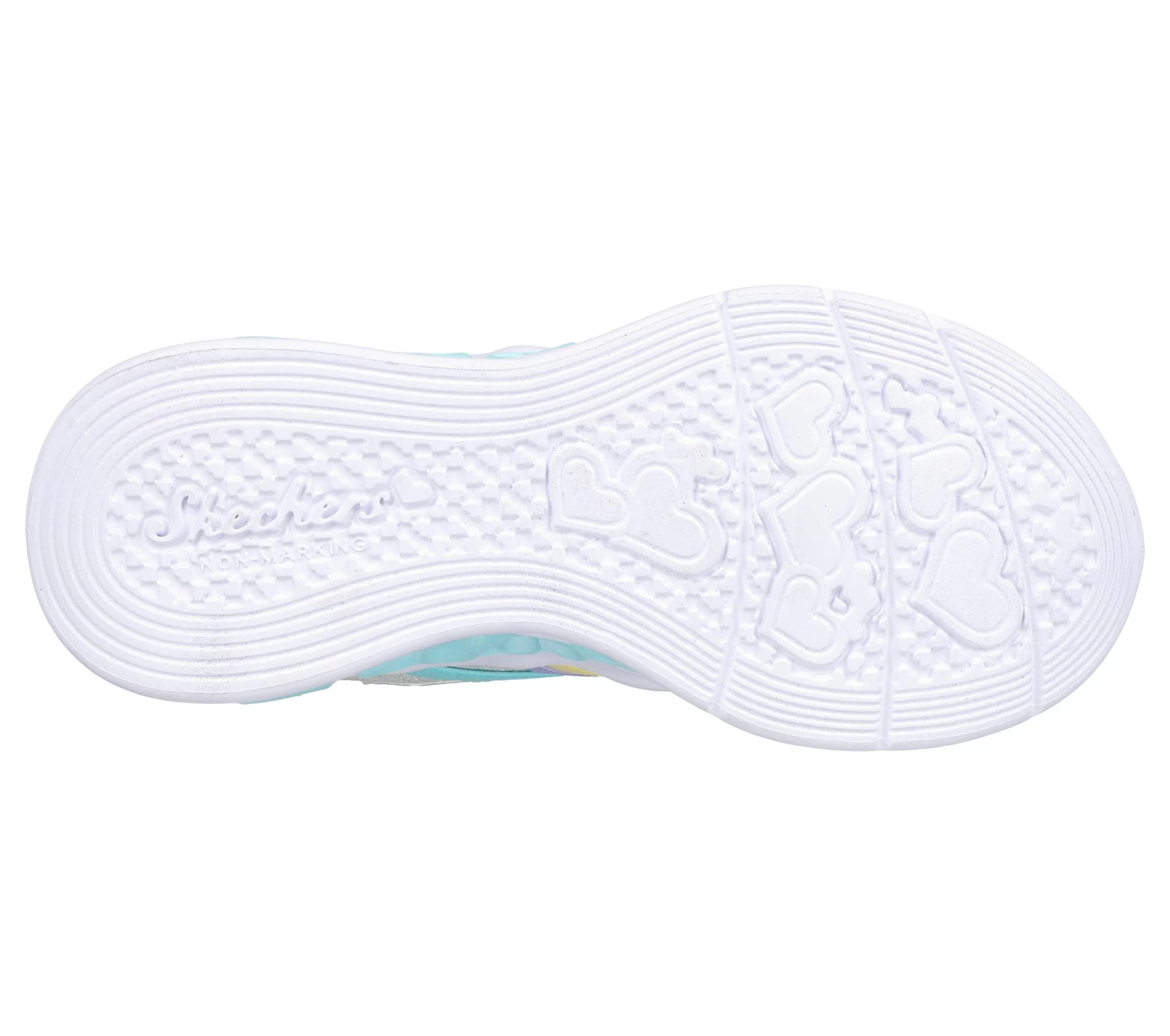 Skechers Flutter Heart Lights - Rainbow Bestie 5 Skechers Flutter Heart Lights - Rainbow Bestie - Image 3