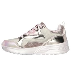Skechers Uno Lite - Metallic Steps -Shoe Style Shop 310490 RSGD D