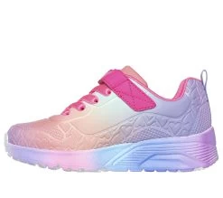 Skechers Uno Lite - Bright Hearts -Shoe Style Shop 310496 MLT D