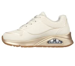 Skechers Uno Gen1 - Cool Heels -Shoe Style Shop 310538 NAT D