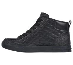 Skechers Shoutouts - Glimmer Zip -Shoe Style Shop 310618 BBK D