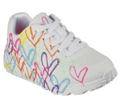 Skechers X JGoldcrown: Uno Lite - Spread The Love -Shoe Style Shop 314064 WMN E