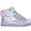 Skechers Twinkle Toes: Shuffle Brights - Electric Star 1 Skechers Twinkle Toes: Shuffle Brights - Electric Star -Shoe Style Shop 314276 SLLV