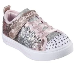 Skechers Twinkle Toes: Twinkle Sparks - Sequin Flash -Shoe Style Shop 314776 LPMT E