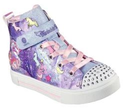 Skechers Twinkle Toes: Twinkle Sparks - Unicorn Daydream 11 Skechers Twinkle Toes: Twinkle Sparks - Unicorn Daydream -Shoe Style Shop 314800 PRMT E