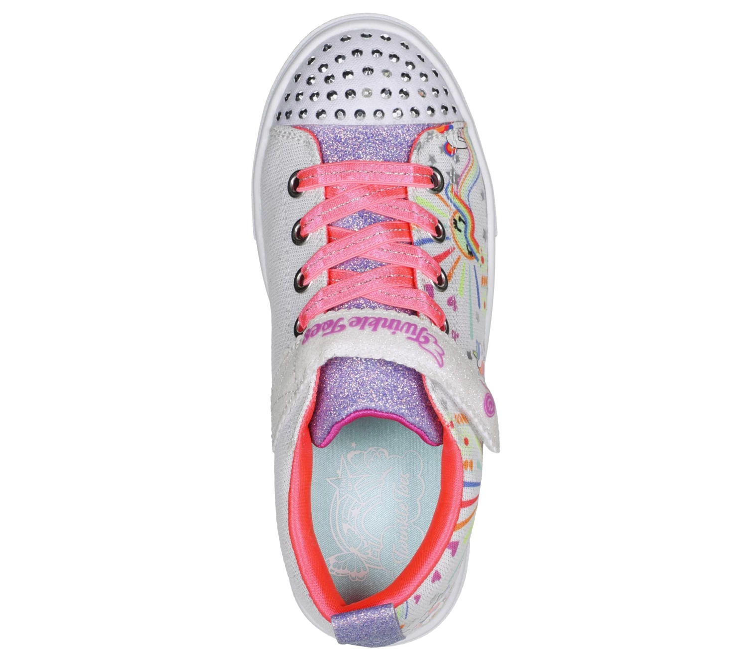 Skechers Twinkle Sparks - Unicorn Sunshine 4 Skechers Twinkle Sparks - Unicorn Sunshine - Image 2