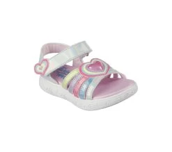 Skechers Twinkle Toes: Rainbow Shines - Heart Cuties -Shoe Style Shop 314886N SMLT E