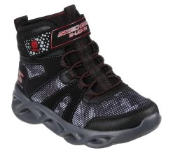 Skechers Twisted-Brights - Zerrix -Shoe Style Shop 400145 BKRD E