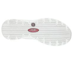 Skechers Work Relaxed Fit: Sure Track - Erath SR -Shoe Style Shop 76576EC WHT C