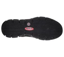 Skechers Work Relaxed Fit: Telfin - Sanphet SR -Shoe Style Shop 77152EC BLK C