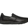 Skechers Work Relaxed Fit: Nampa - Groton SR -Shoe Style Shop 77157EC BLK